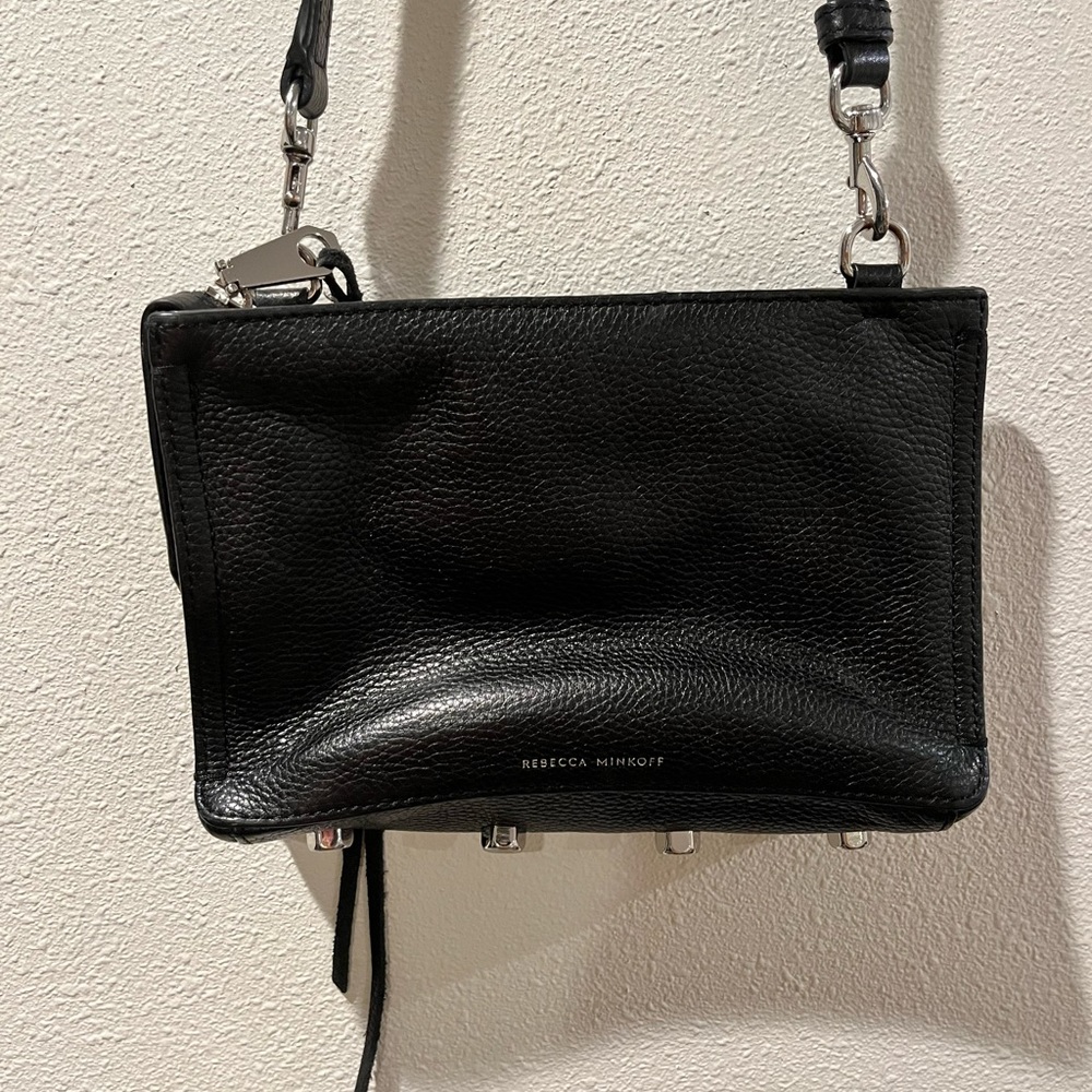 Black Rebecca Minkoff Crossbody Bag - Picture 1 of 7